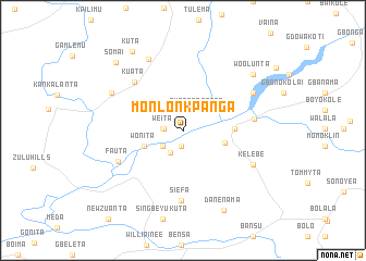 map of Monlonkpanga
