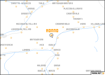 map of Monno