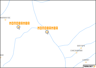 map of Monobamba