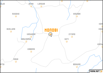 map of Monobi