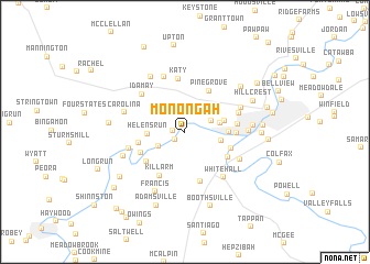 map of Monongah