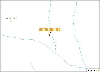 map of Monopamba