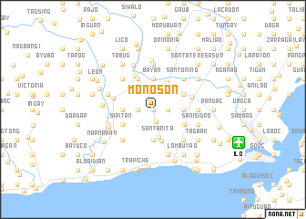 map of Monoson