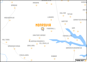 map of Monrovia