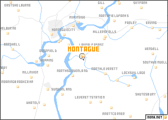 map of Montague