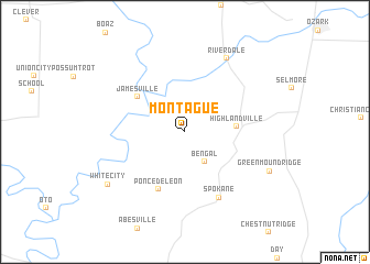 map of Montague