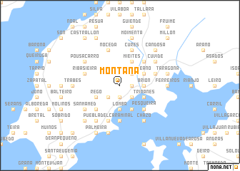 map of Montaña