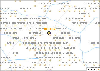 map of Montã