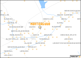 map of Monteagudo
