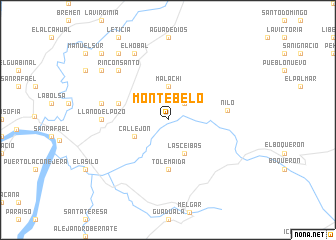 map of Montebelo