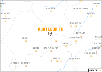 map of Montebonito