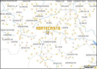 map of Montecristo