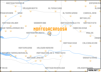 map of Monte da Cardosa