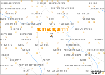 map of Monte da Quinta