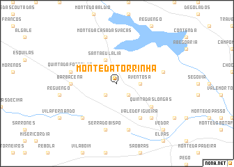 map of Monte da Torrinha