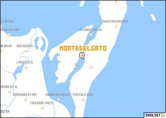map of Monte del Gato