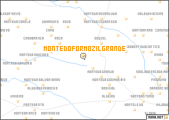 map of Monte do Formozil Grande