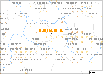 map of Monte Limpio