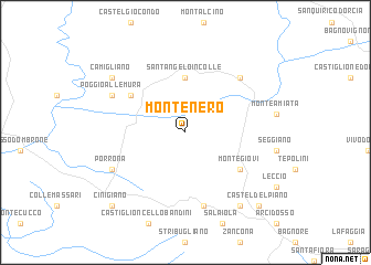 map of Montenero