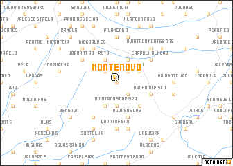 map of Monte Novo