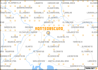 map of Monte Obscuro