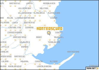 map of Monte Oscuro