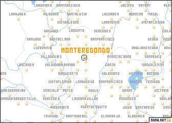 map of Monte Redondo