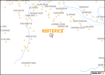 map of Monte Rico