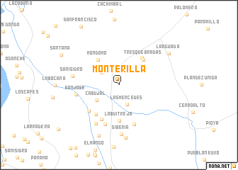 map of Monterilla