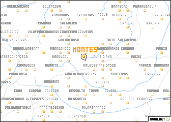 map of Montes