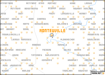 map of Monteuville