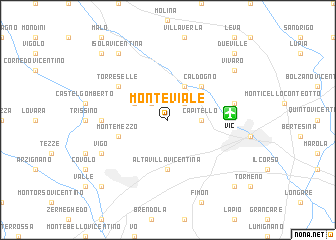 map of Monteviale