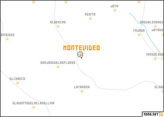 map of Montevideo