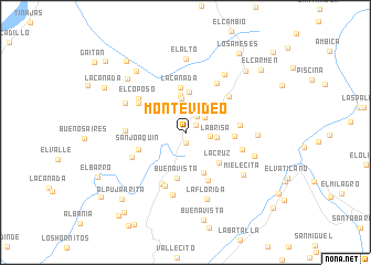 map of Montevideo