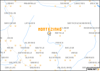 map of Montezinho