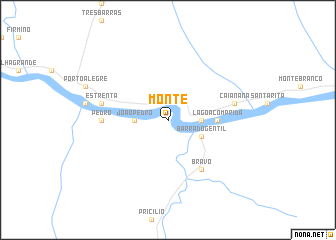 map of Monte