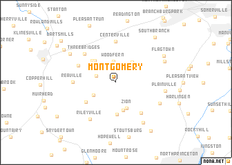 map of Montgomery