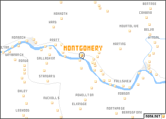 map of Montgomery