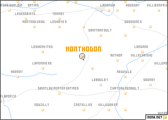 map of Monthodon