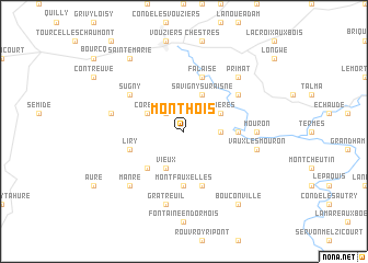 map of Monthois