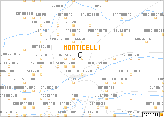 map of Monticelli