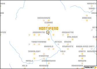 map of Montifeno