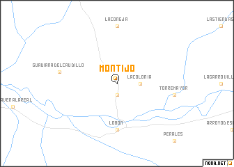 map of Montijo