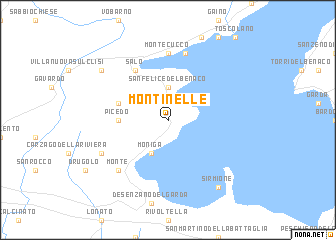 map of Montinelle