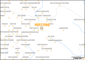 map of Montinho