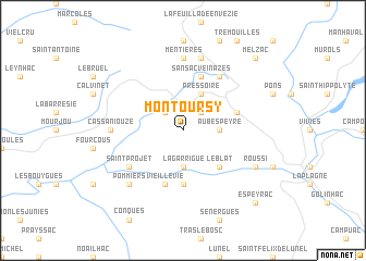 map of Montoursy