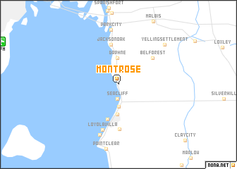 map of Montrose