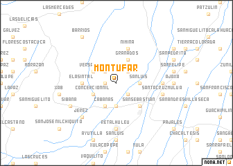 map of Montúfar