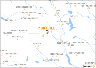 map of Montville