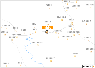 map of Moora
